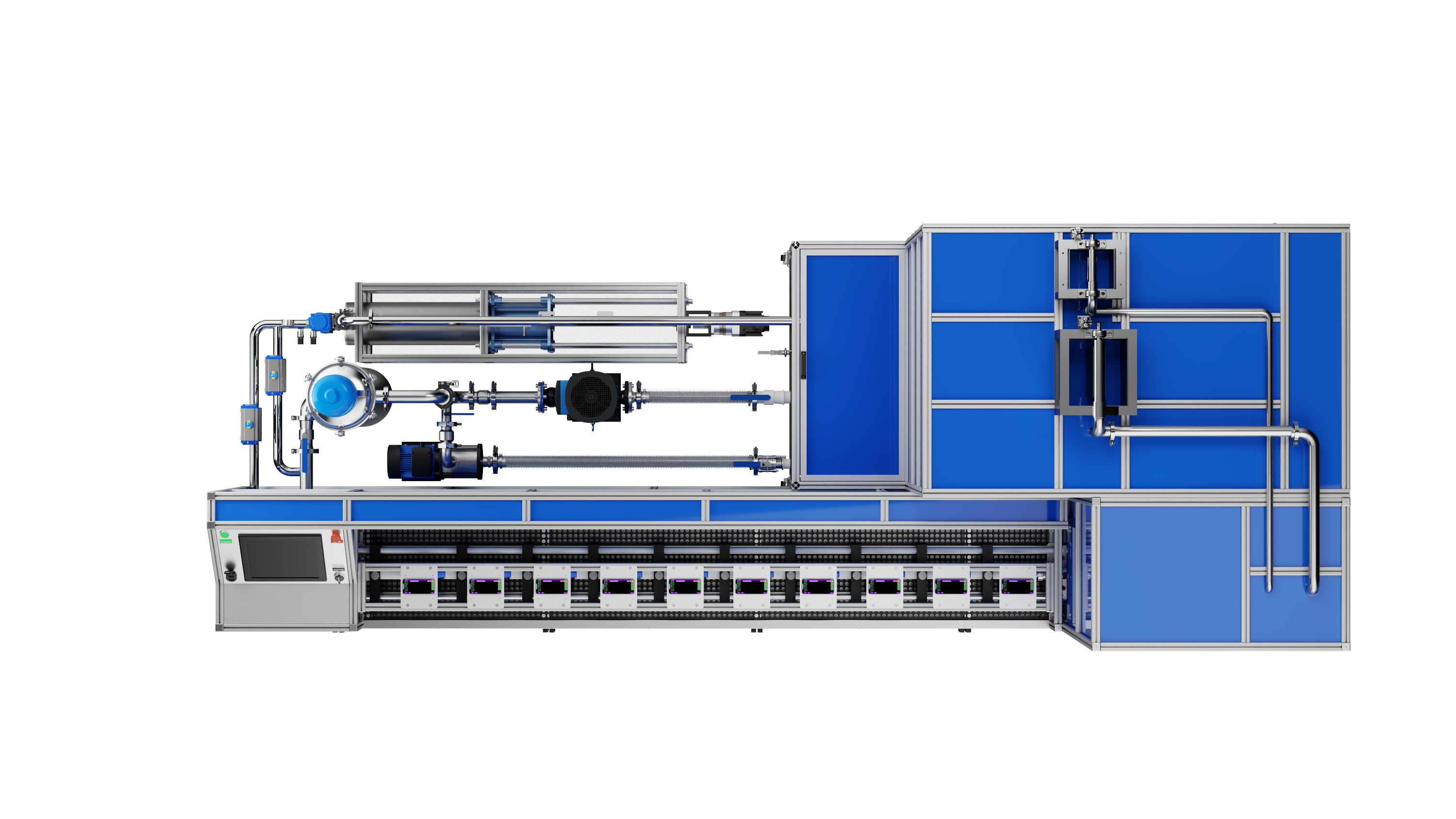 Fully Automatic Water Flow Calibration Device 15-25 (Piston Method+Standard Meter Method)