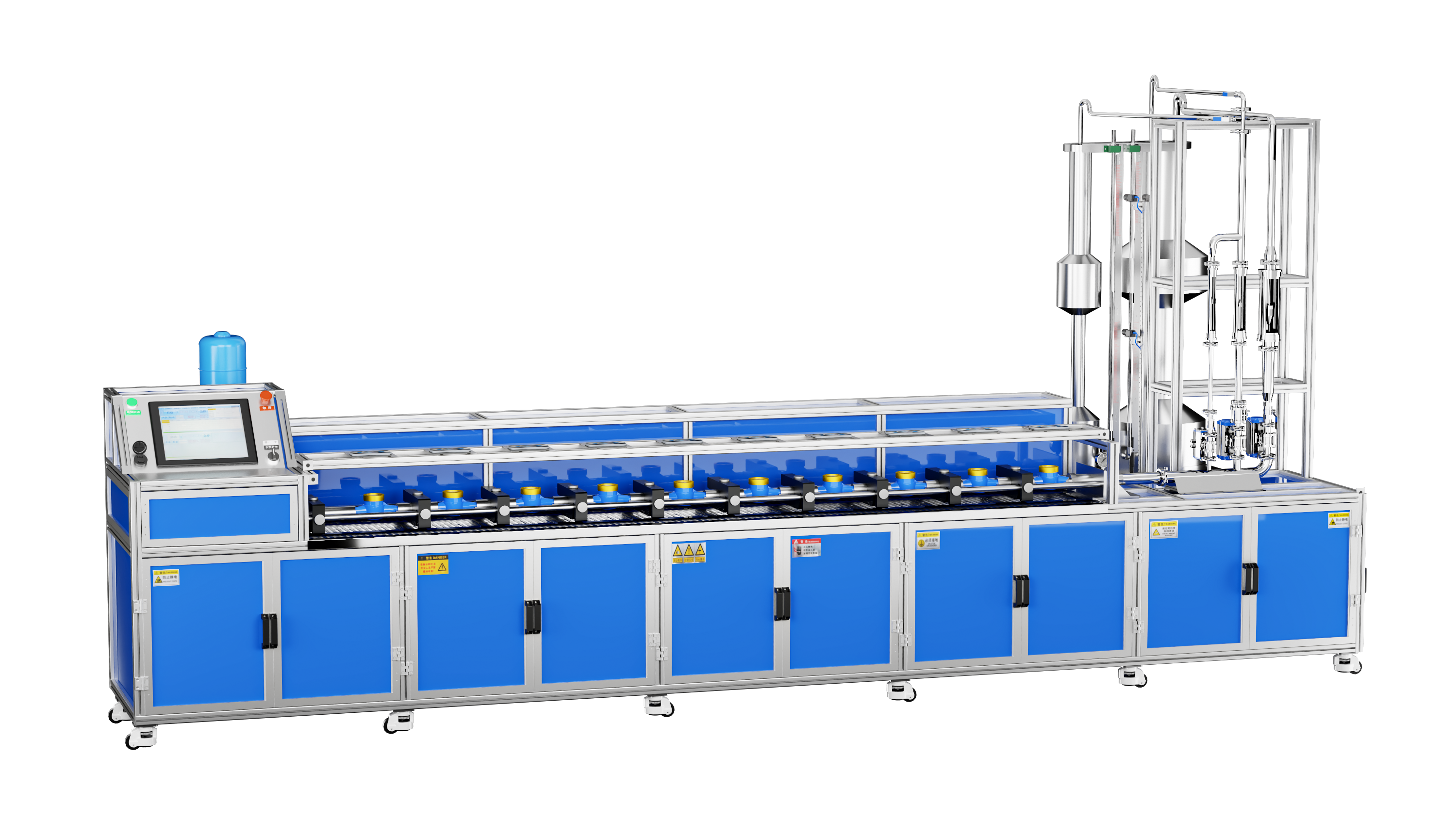 DN15-D25 Fully Automatic Water Meter Test Bench (Volumetric method)