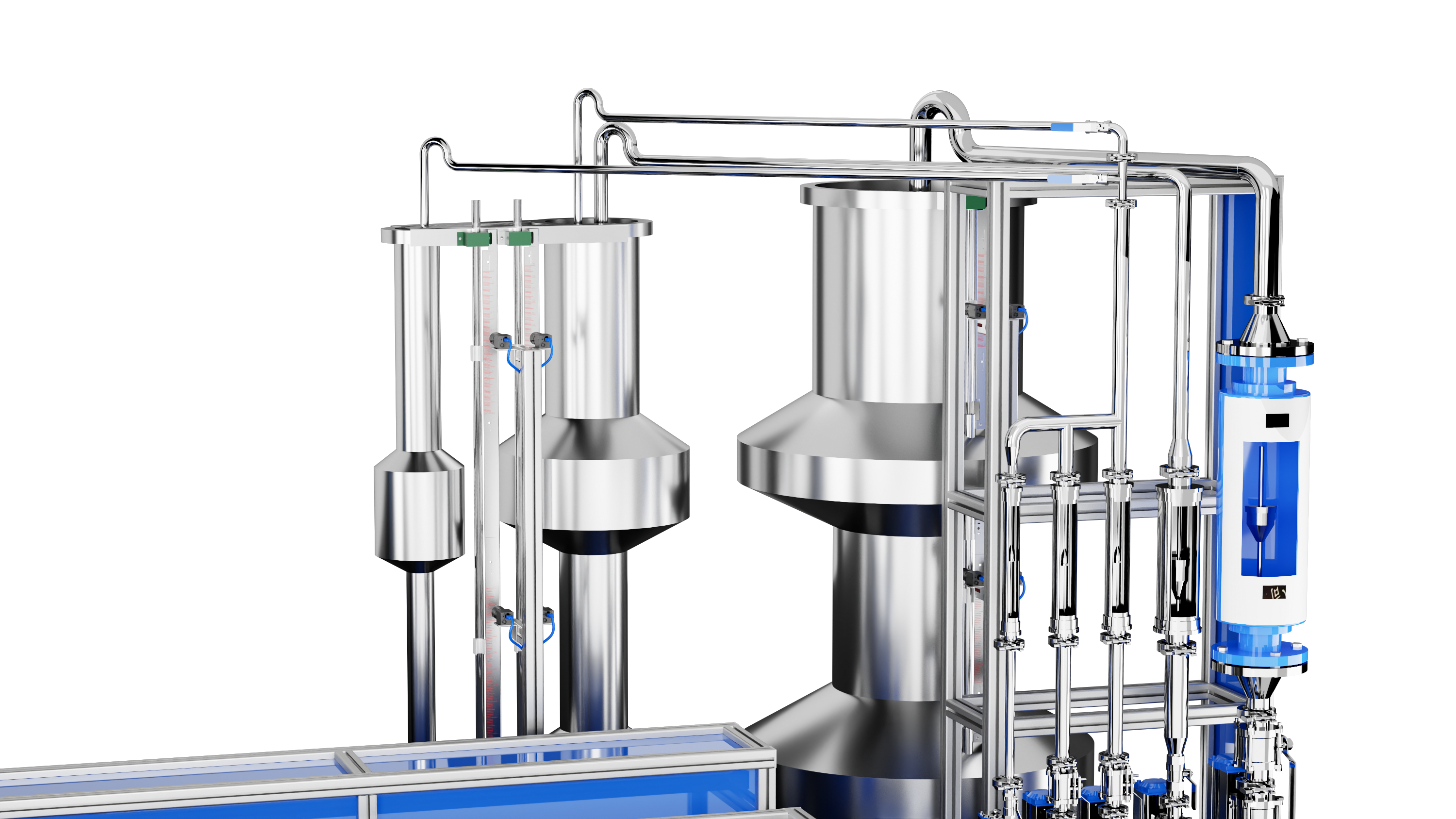 Fully Automatic Water Flow Calibration Device 15-50 (Volumetric Method+Standard Meter Method)