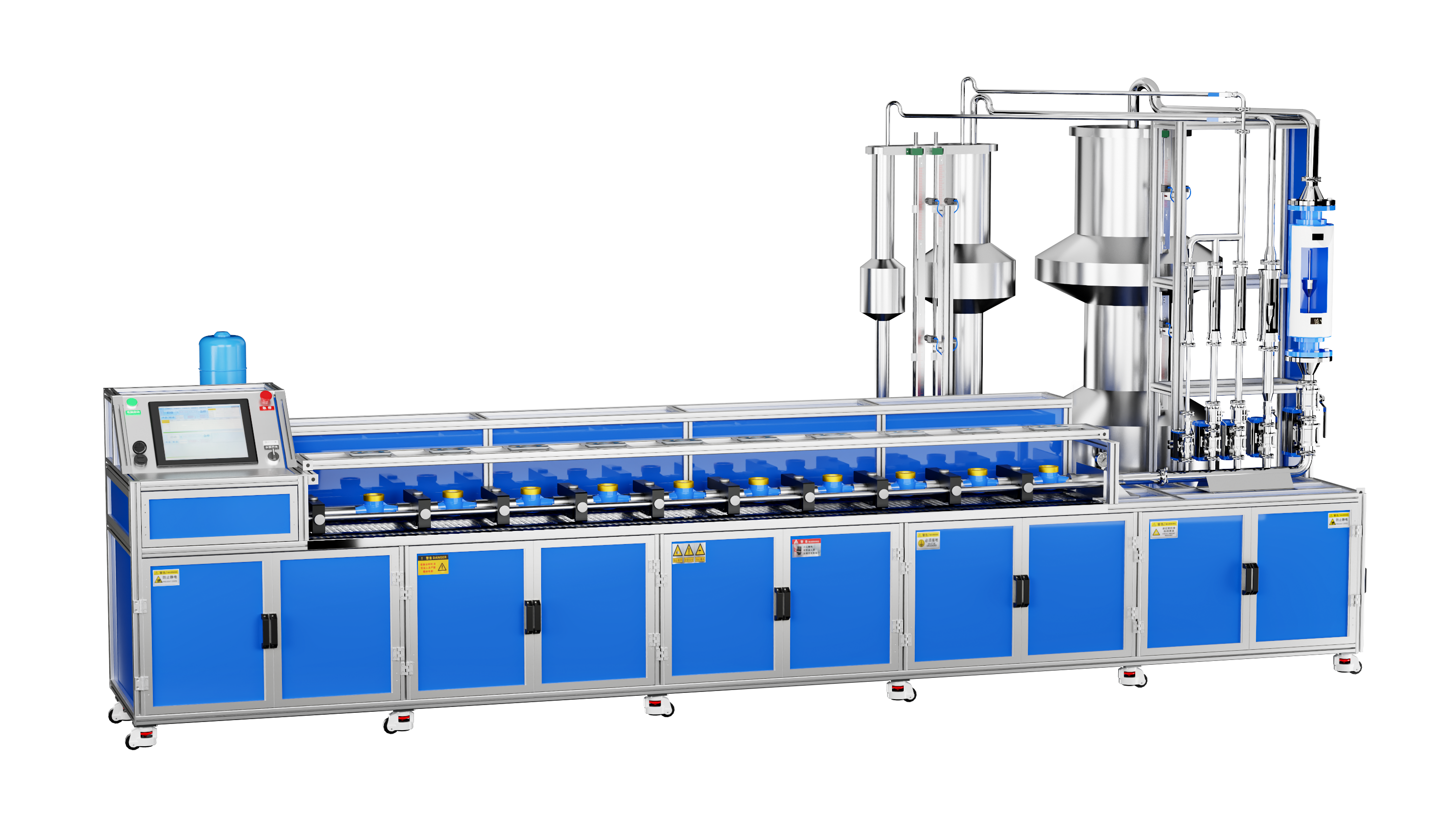 Fully Automatic Water Flow Calibration Device 15-50 (Volumetric Method+Standard Meter Method)