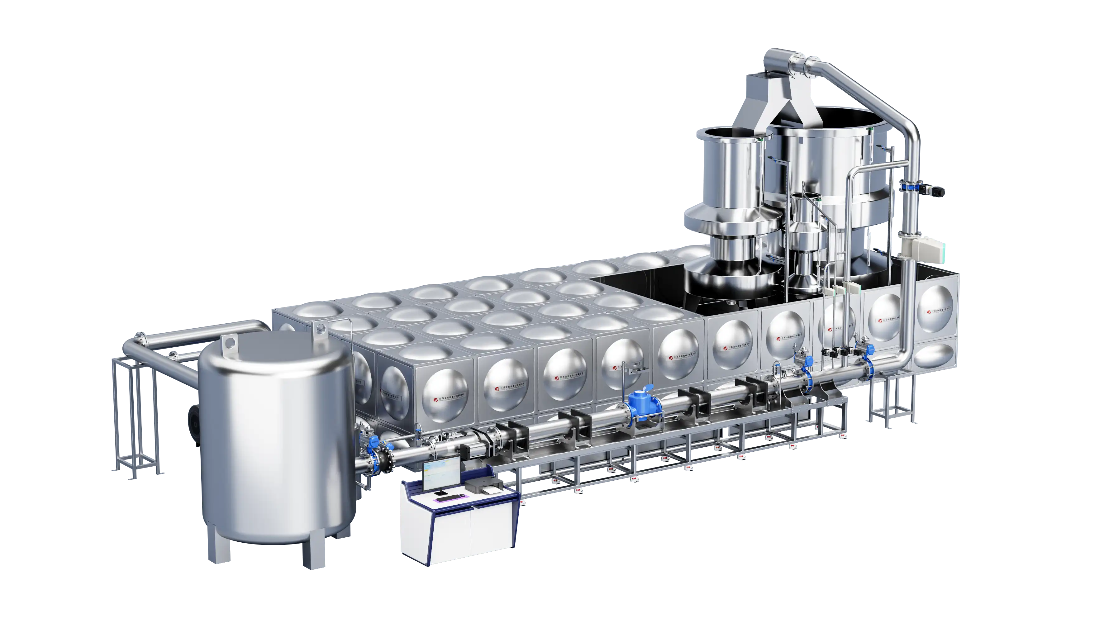DN50-D200 Fully Automatic Water Flow Calibration Device (Tube-Replacement-Volumetric Method)