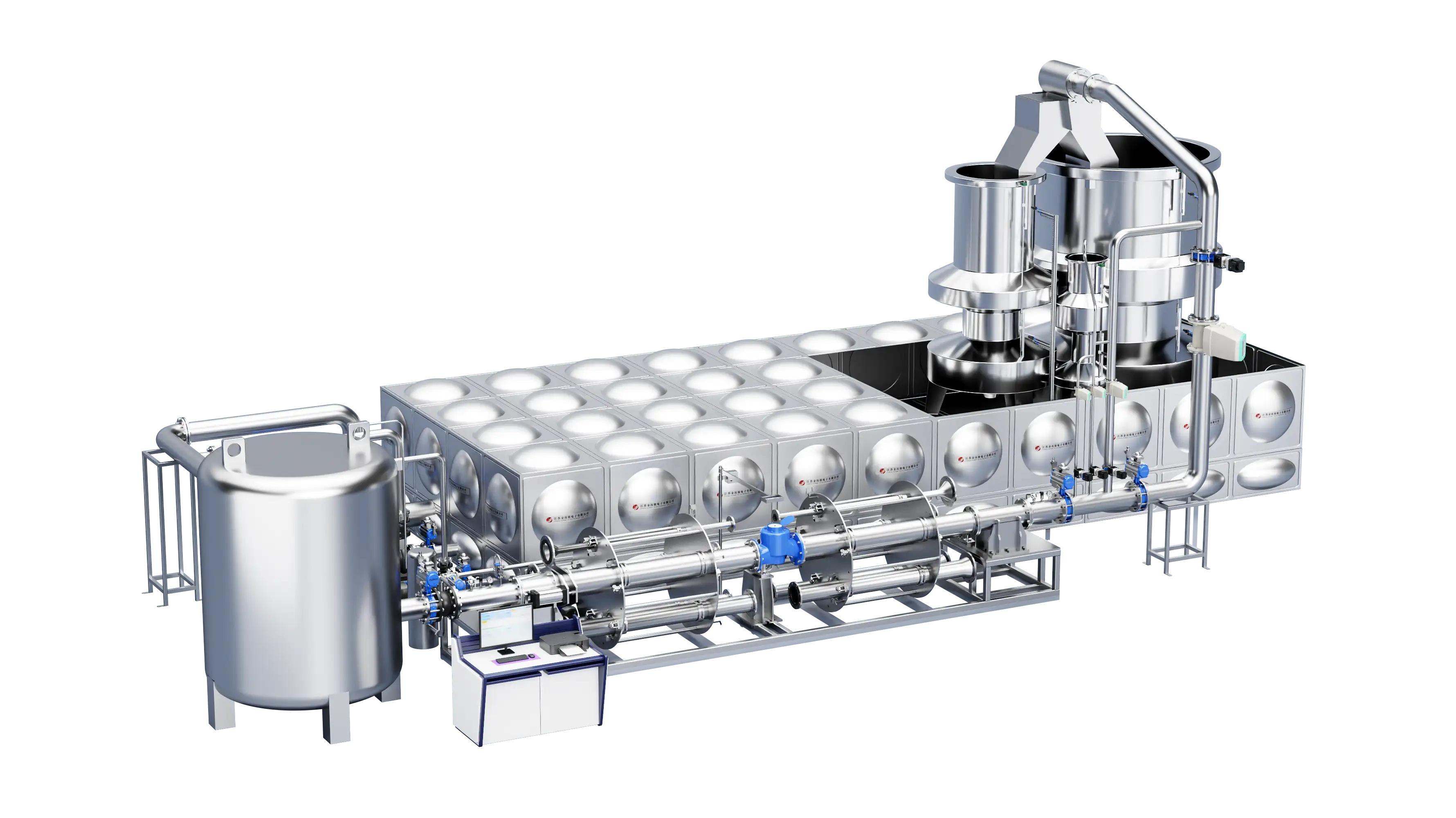 DN50-D200 Fully Automatic Water Flow Calibration Device (Rotary type - Volumetric Method+Standard Meter Method)