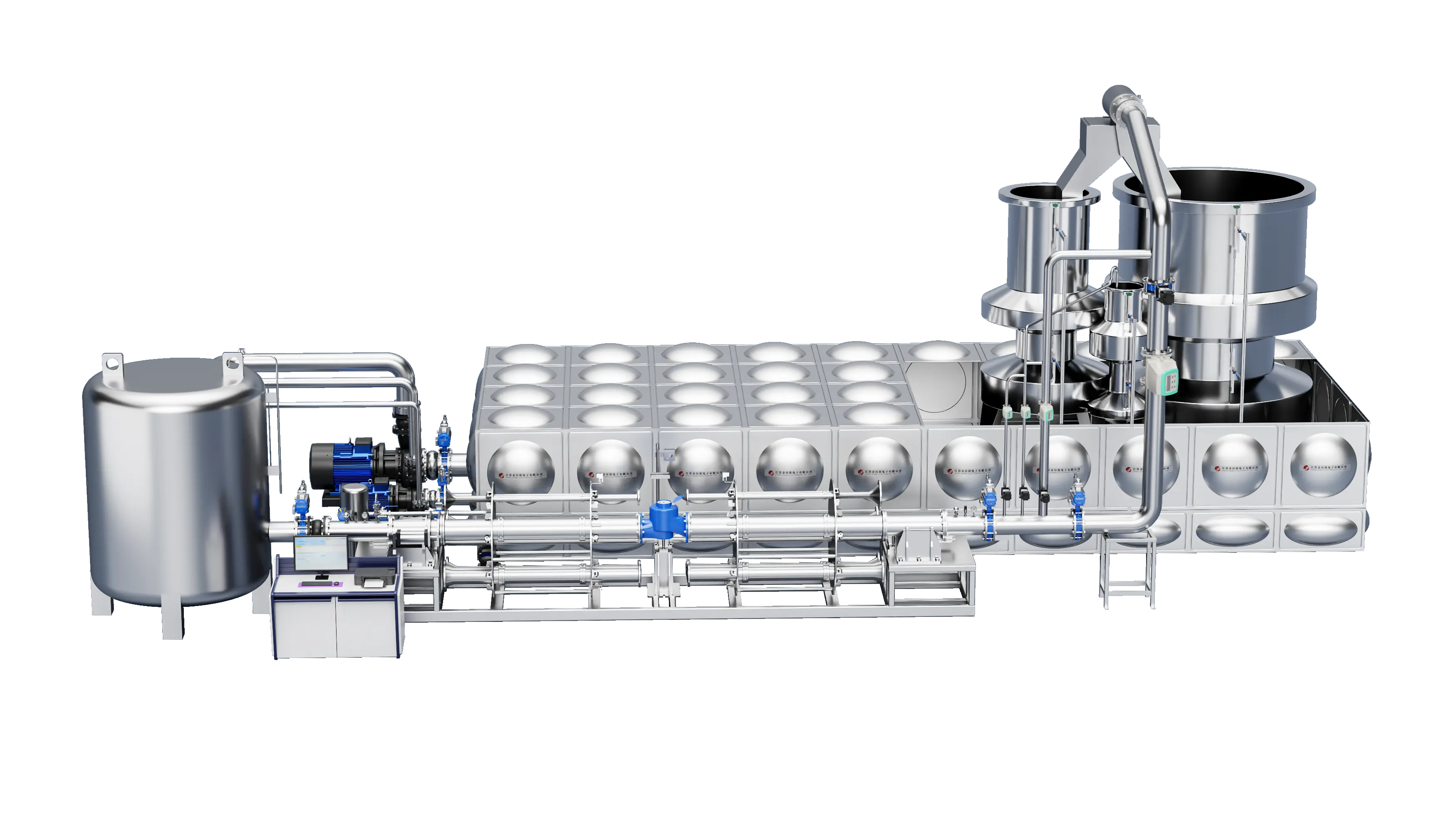 DN50-D200 Fully Automatic Water Flow Calibration Device (Rotary type - Volumetric Method+Standard Meter Method)