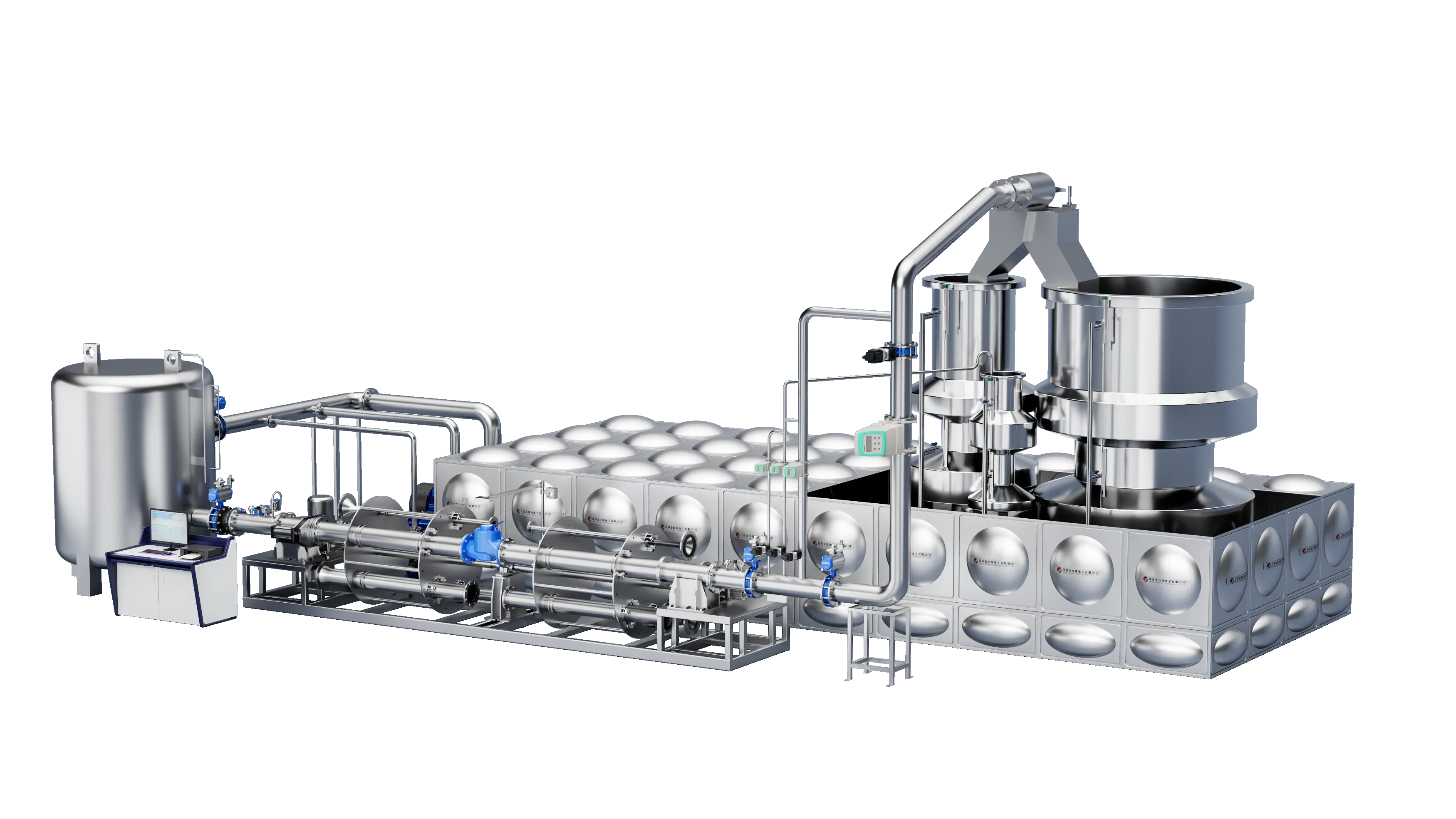 DN50-D200 Fully Automatic Water Flow Calibration Device (Rotary type - Volumetric Method+Standard Meter Method)