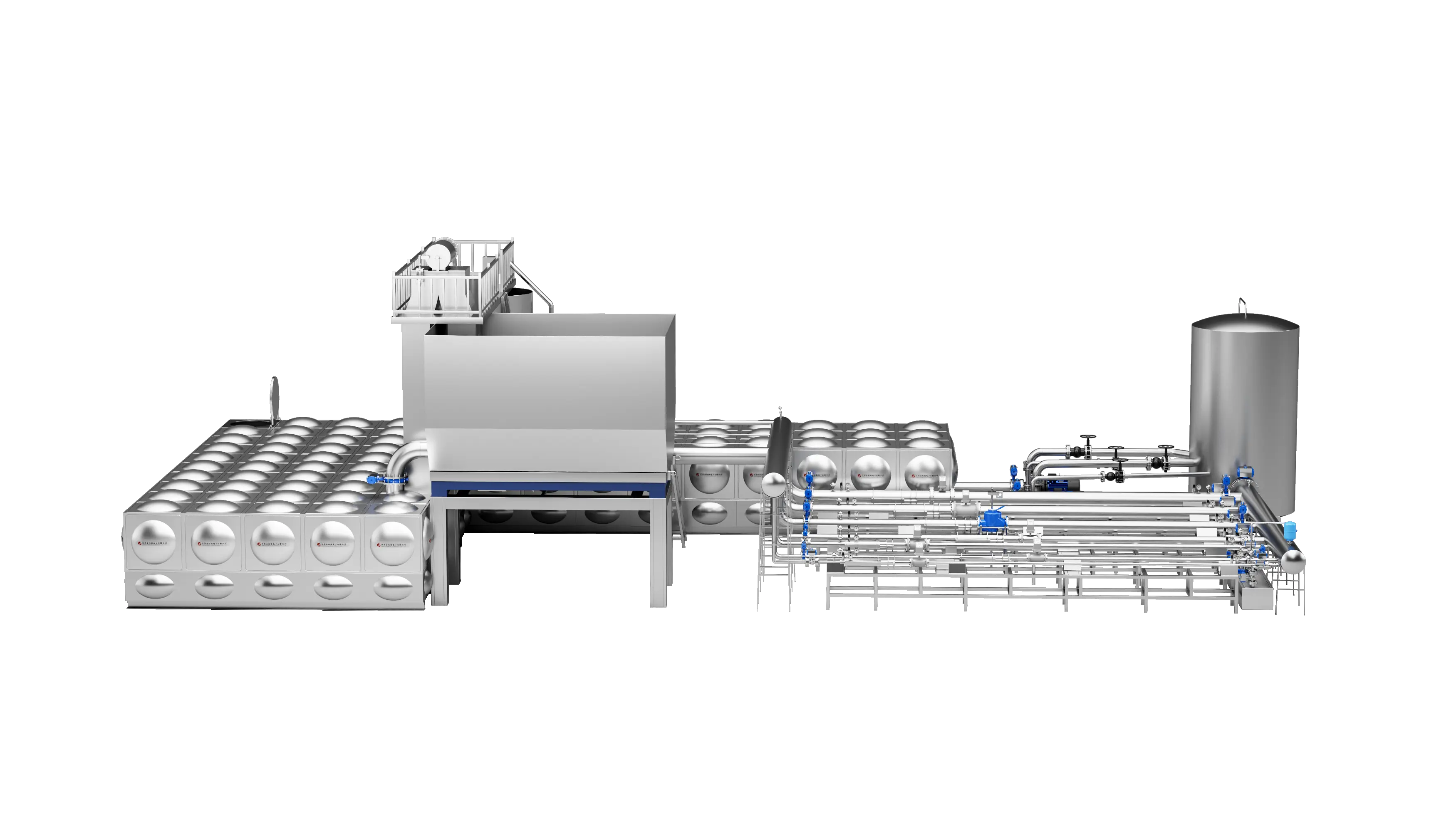 DN50-D300 Fully Automatic Water Flow Calibration Device (Flat Layout Type - Volumetric Method）
