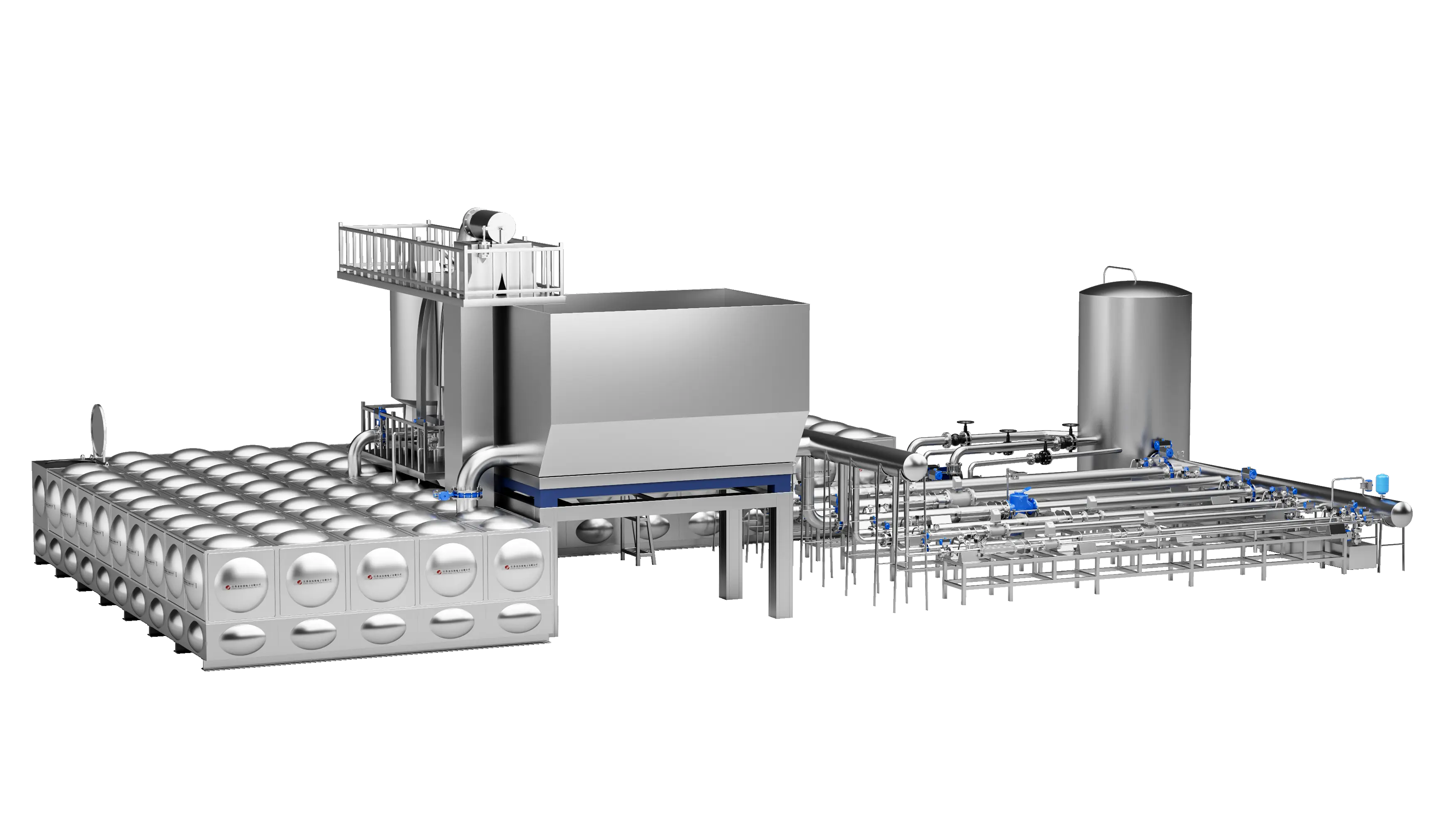 DN50-D300 Fully Automatic Water Flow Calibration Device (Flat Layout Type -Standard Meter Method）