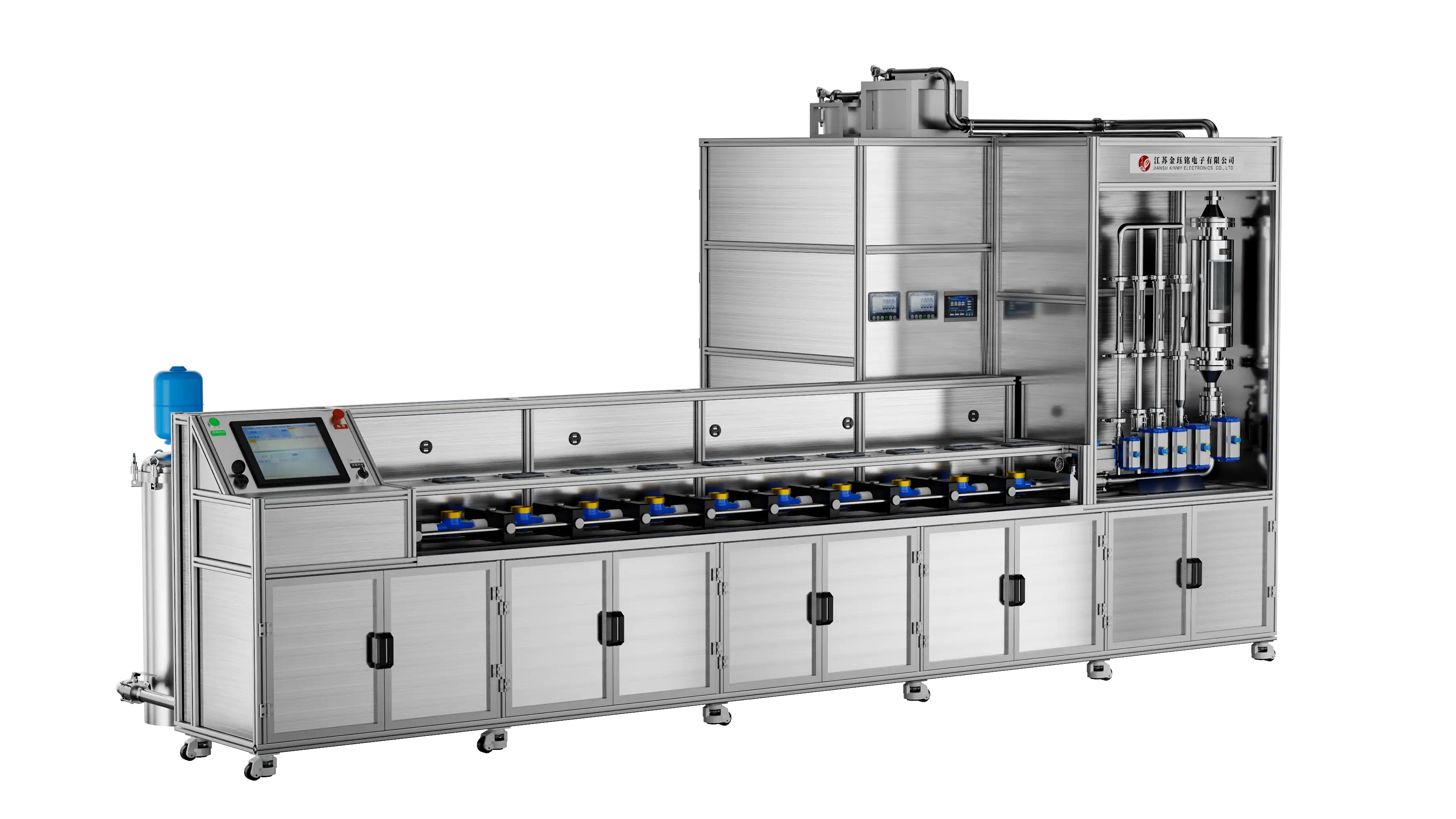 DN15-D50 Fully Automatic Heat Meter Test Bench (Piston Method + Mass Method)