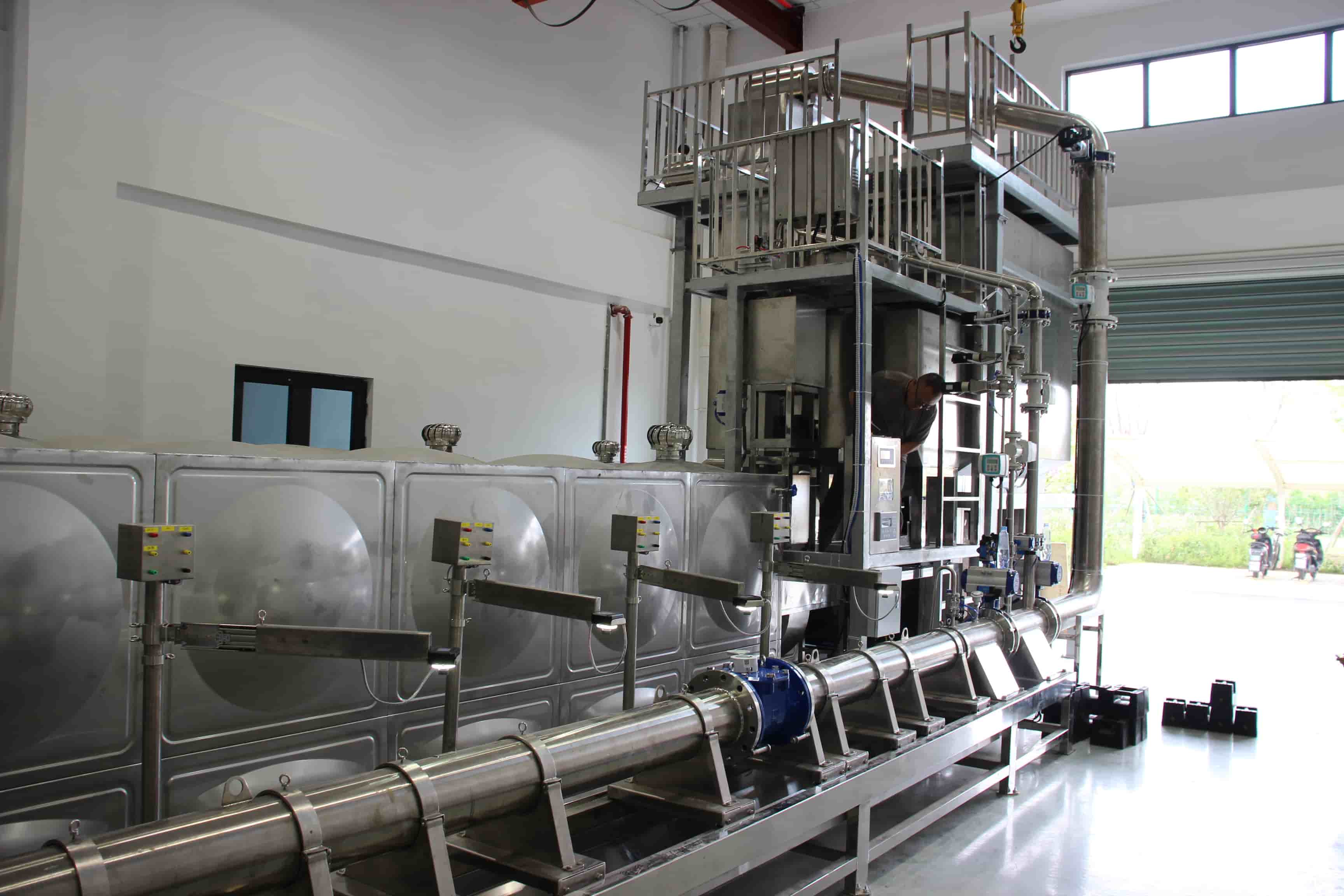 DN50-D200 Fully Automatic Heat Meter Test Bench (Tube-Replacement - Mass Method+Standard Meter Method)