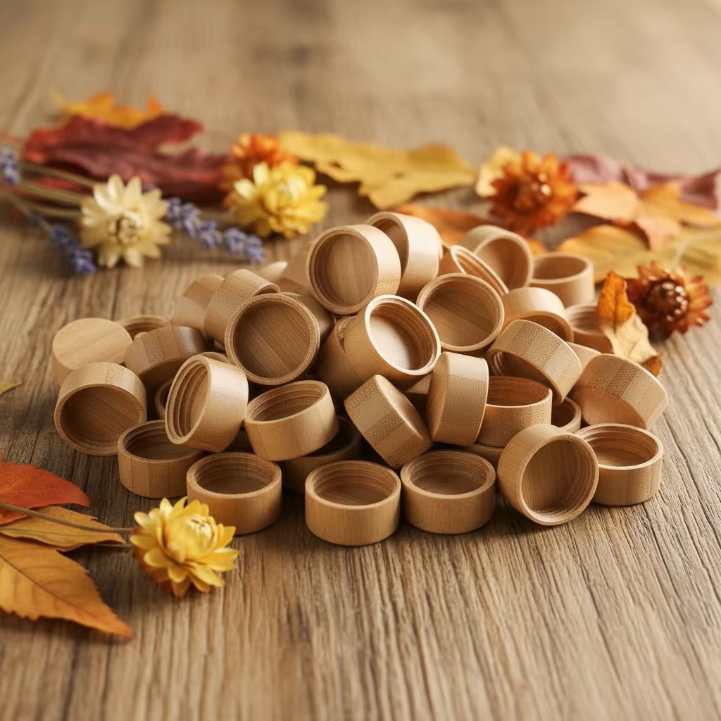 120ml  4oz Glass Spice Jar with Bamboo Lid