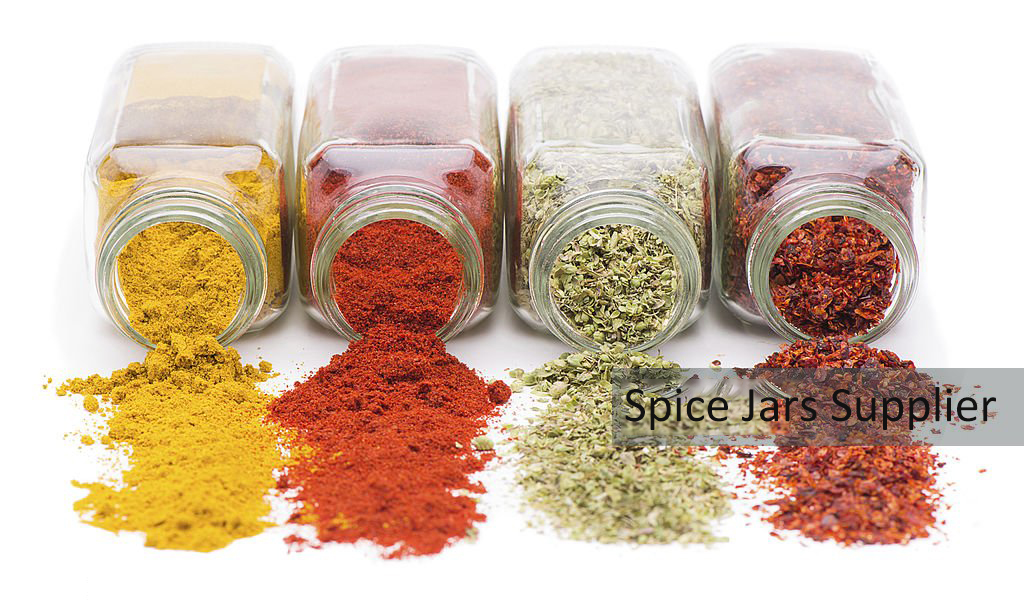 120ml  4oz Glass Spice Jar with Bamboo Lid