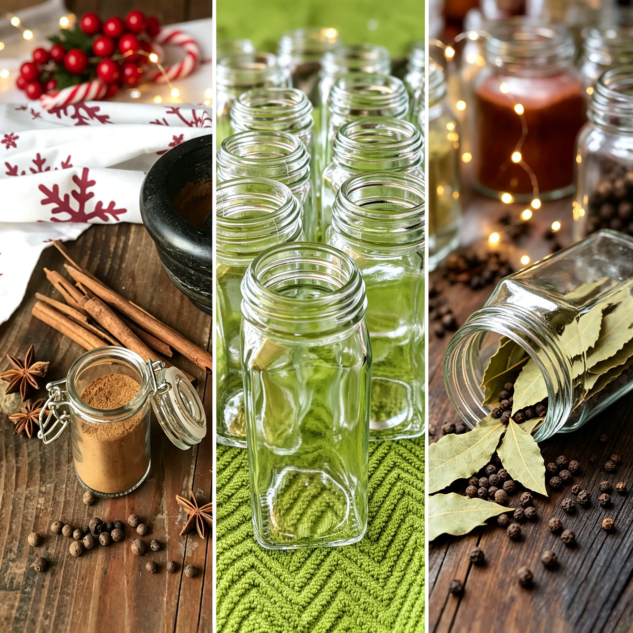 120ml  4oz Glass Spice Jar with Bamboo Lid