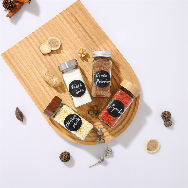 Wholesale Spice Jars With Bamboo Lids