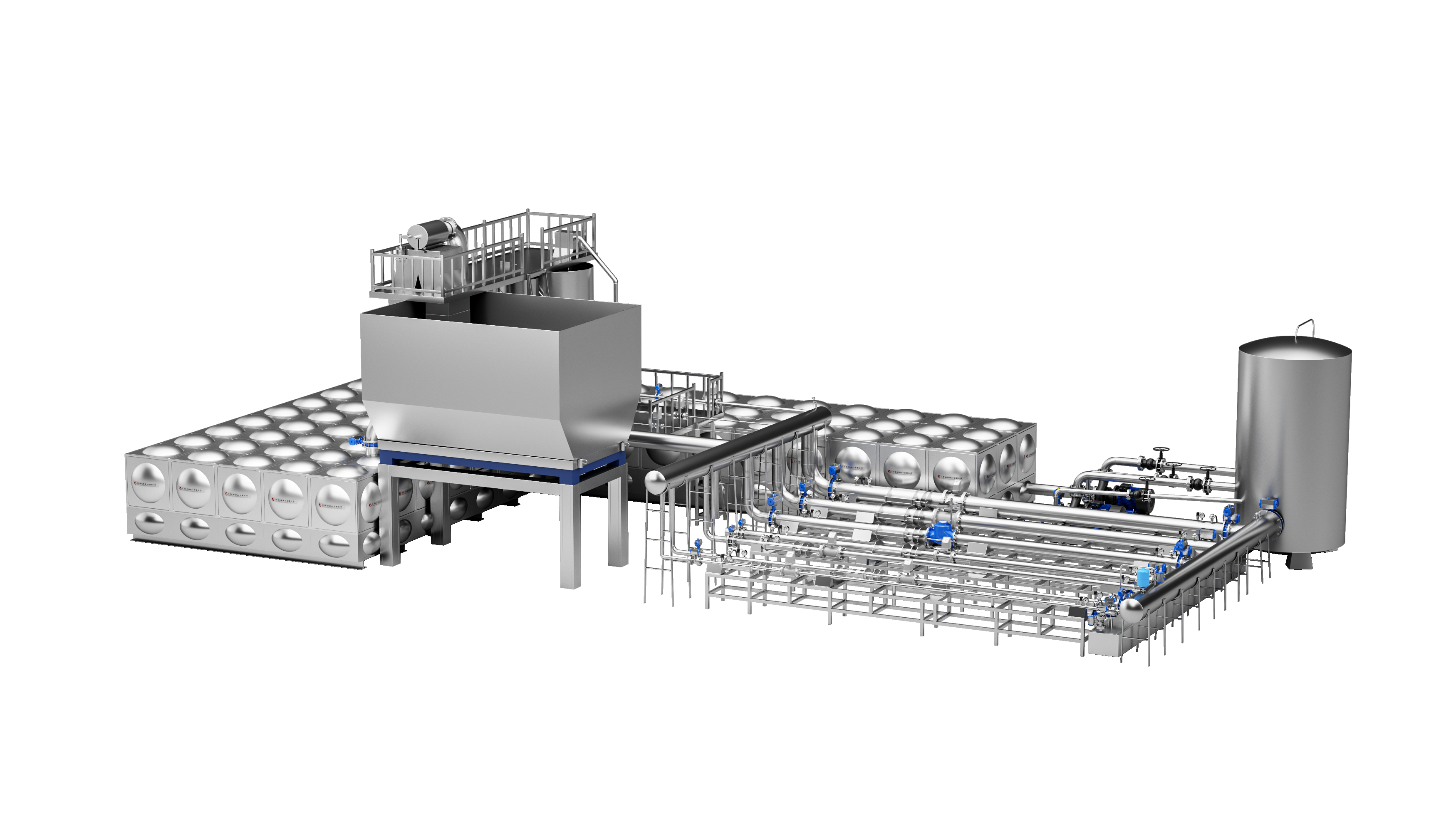DN50-D300 Fully Automatic Heat Meter Test Bench (Flat Layout Type-Mass Method+Standard Meter Method)