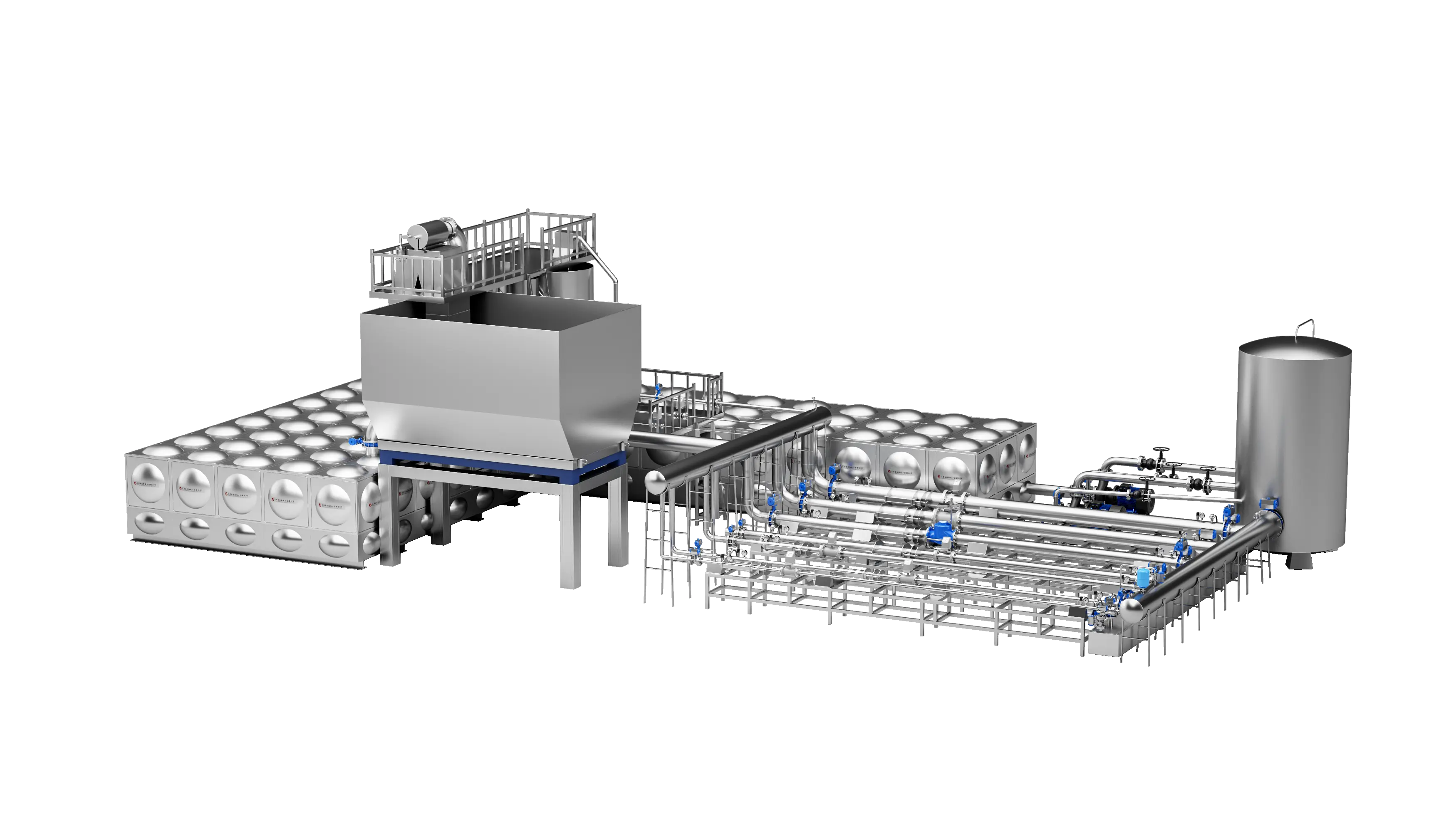 DN50-D300 Fully Automatic Heat Meter Test Bench (Flat Layout Type-Mass Method)