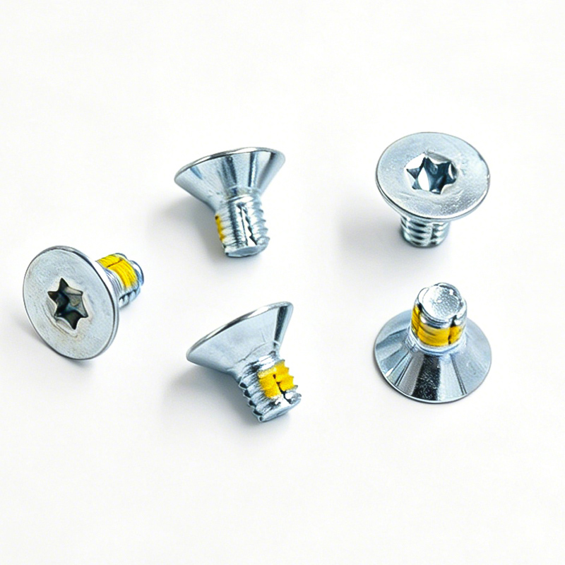 Countersunk Hexalobular Or Torx Serrated Head Screw
