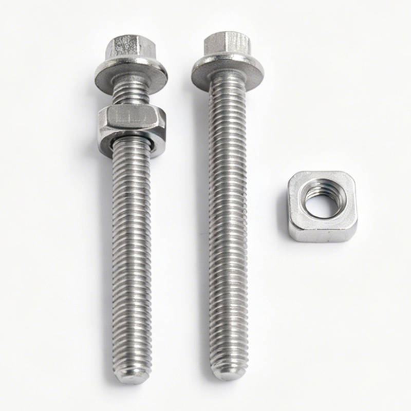 Flange Bolts With Square Nuts