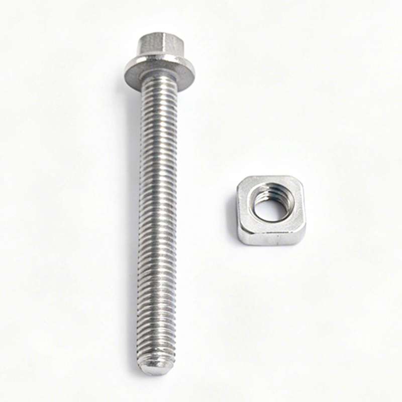 Flange Bolts With Square Nuts