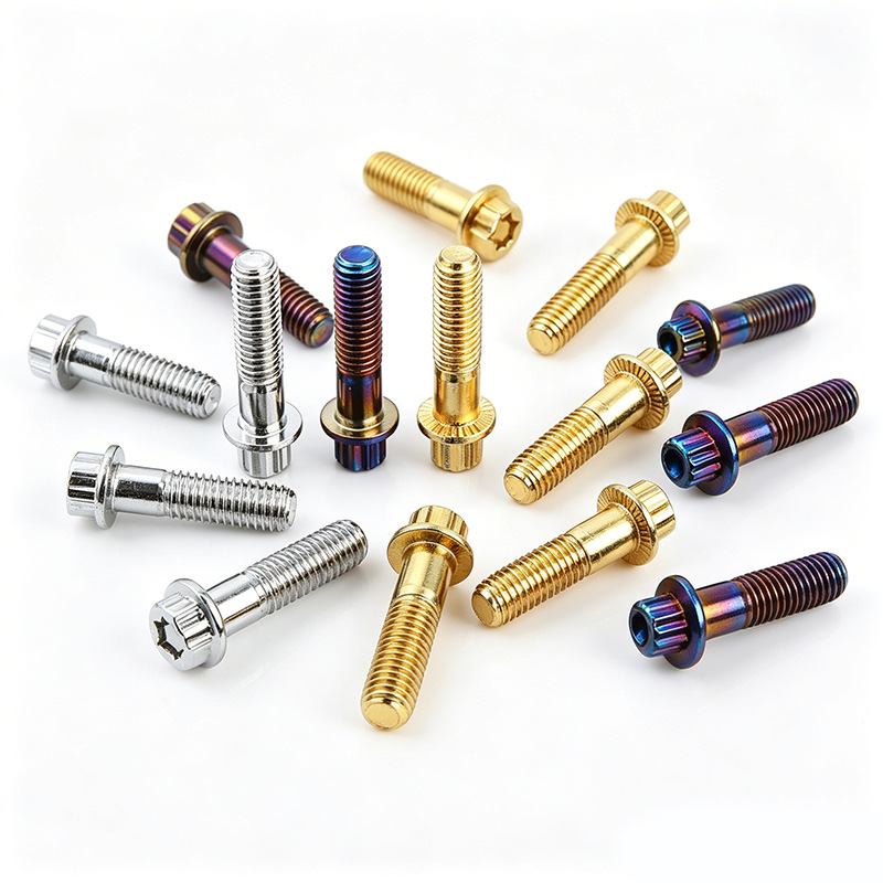 Titanium Alloy Twelve-Joint Flange Bolt