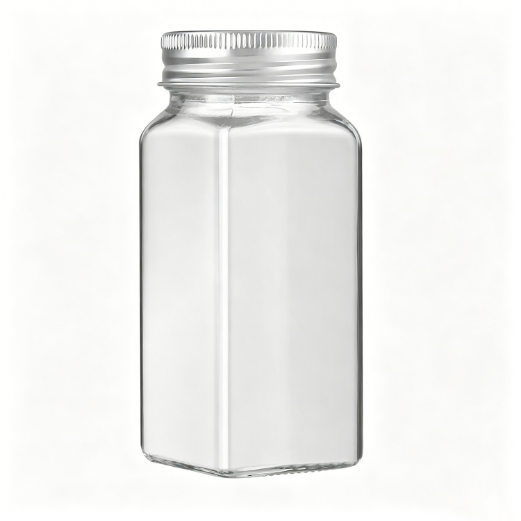 Glass Spice Jars with Aluminum Lids & Iron Lids
