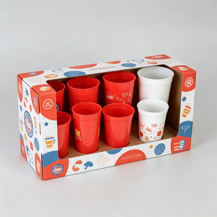 Custom Stadium Cup &ndash; 8oz to 30oz