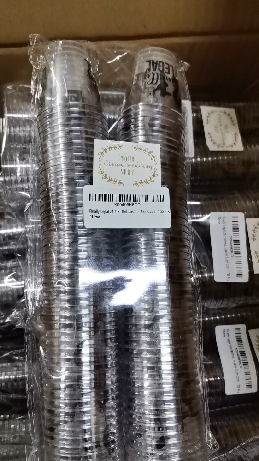 Plastic Shot Glasses &ndash; 30ml to 250ml