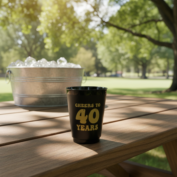 16oz Frosted Plastic Party & Outdoor Cups