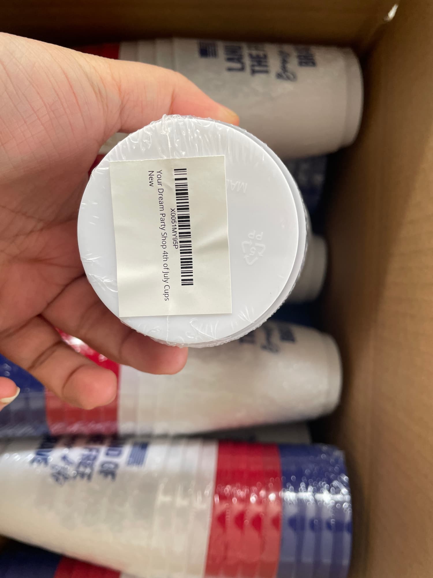 16oz Frosted Plastic Party & Outdoor Cups