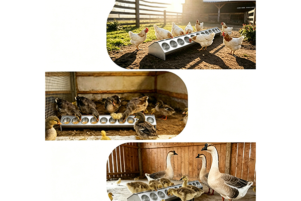 NEW LAUNCH: Galvanized Hole Feed Troughs for Chicks!