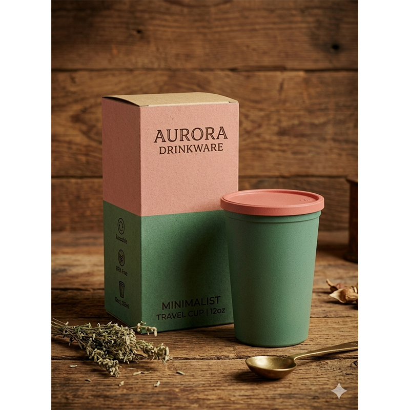 12oz Custom Plastic Cup with Lid
