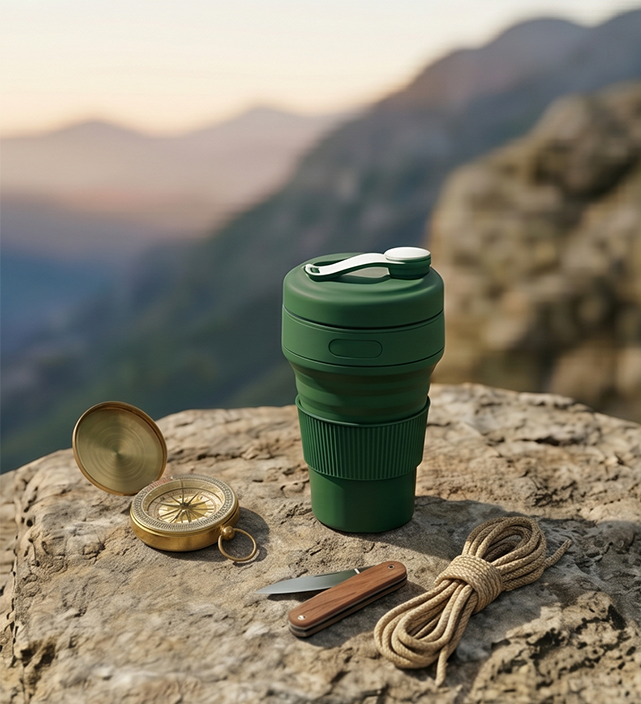 Portable Travel Mug with Lid