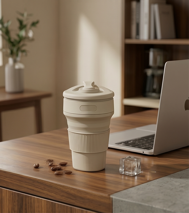Portable Travel Mug with Lid