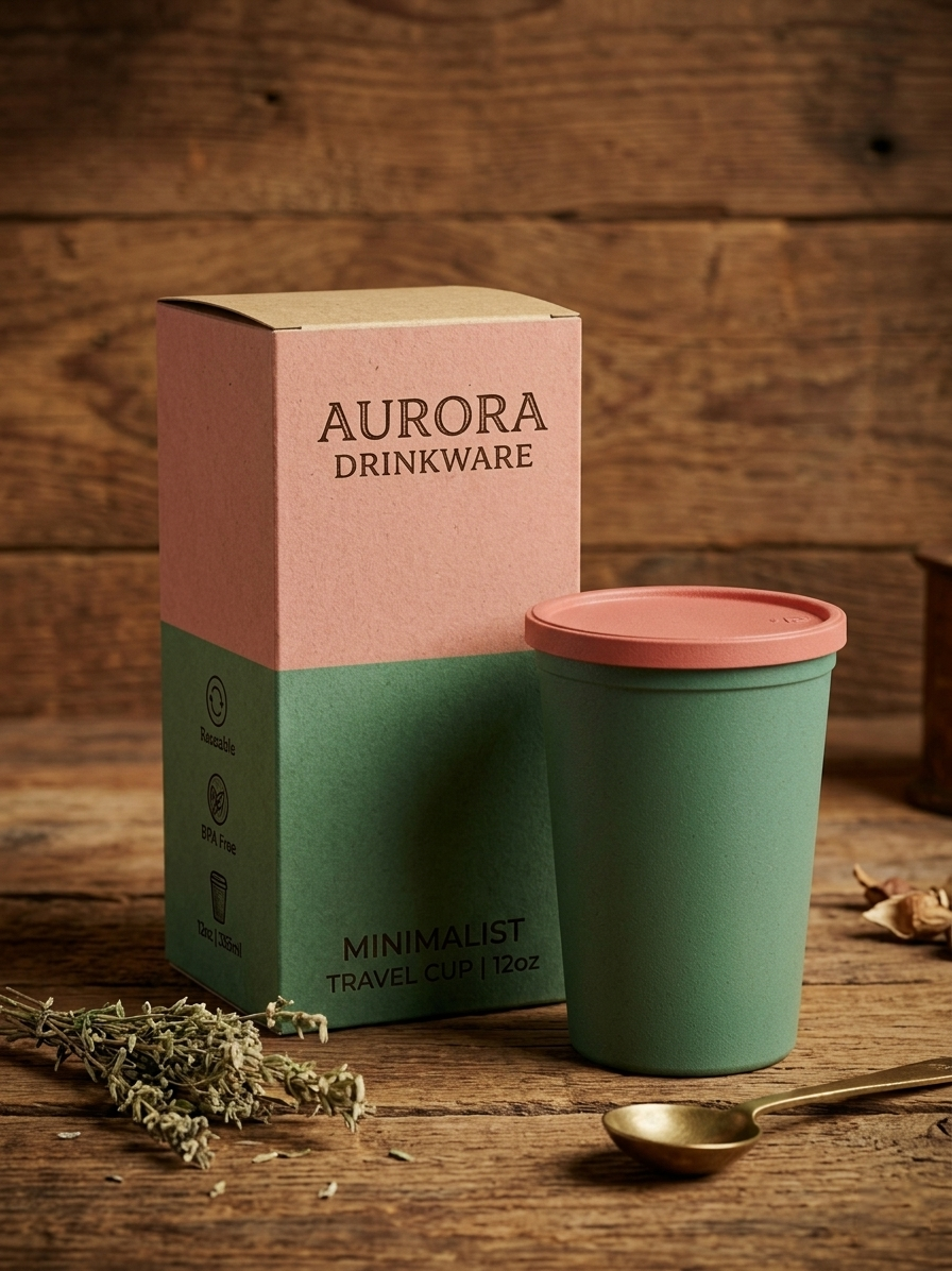 12oz Custom Plastic Cup with Lid