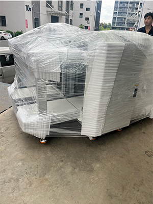 Two 390NGOK Board Receivers & Two 1.8m Single-Rail Transfer Machines Shipped to Vietnam &ndash; Standardized Packaging & Reliable Logistics Ensure Smooth International Deliver