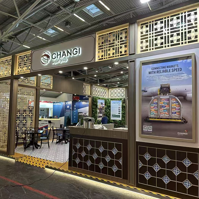 CNC Machine Works for Trade Show Booth