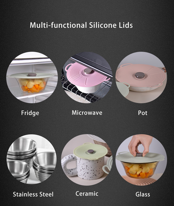 Silicone Food Covers &ndash; Reusable, Eco-Friendly & Kitchen Essential