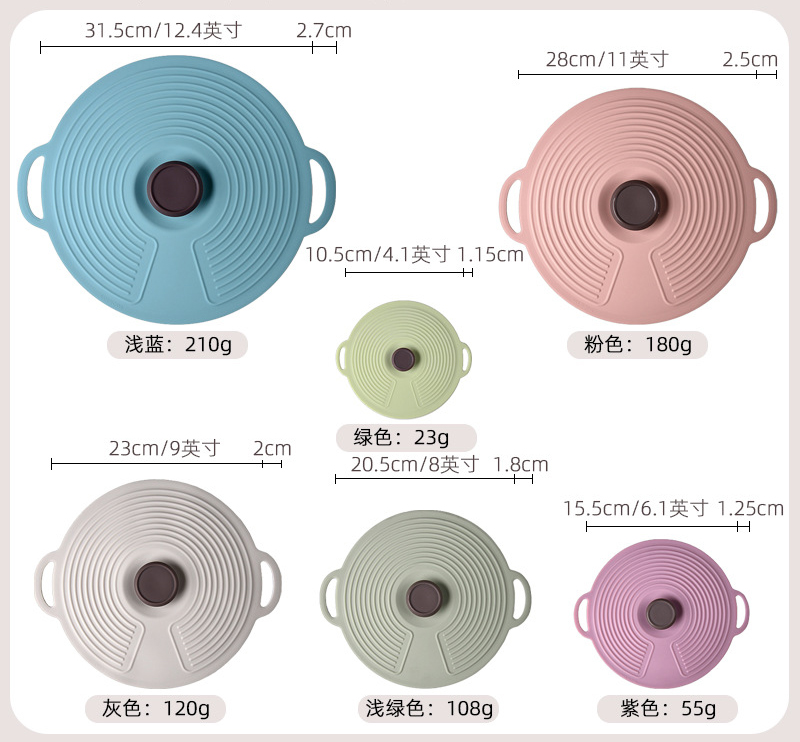 Silicone Food Covers &ndash; Reusable, Eco-Friendly & Kitchen Essential