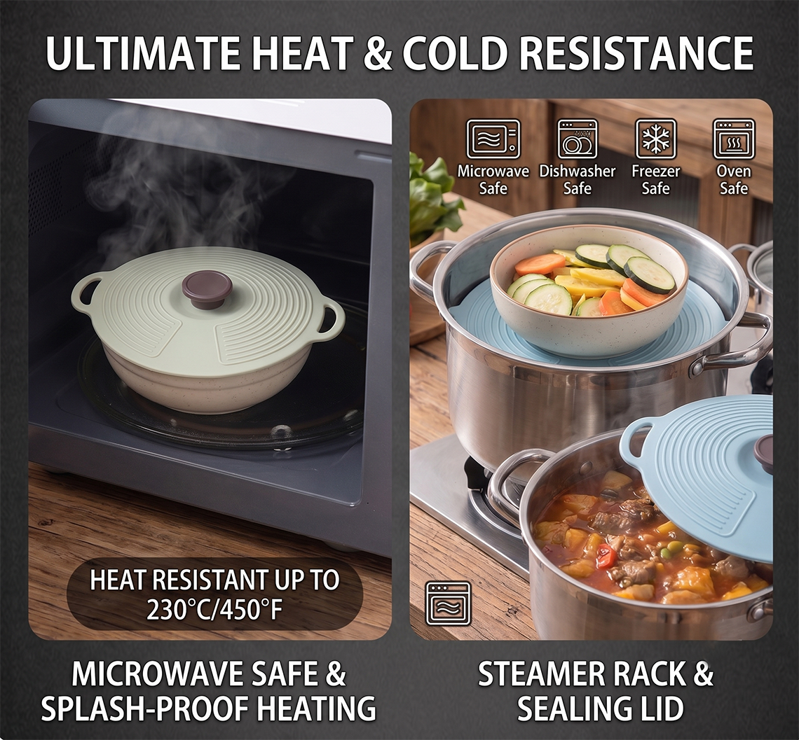Kitchen Pot Covers &ndash; Dustproof, Washable & Universal Fit