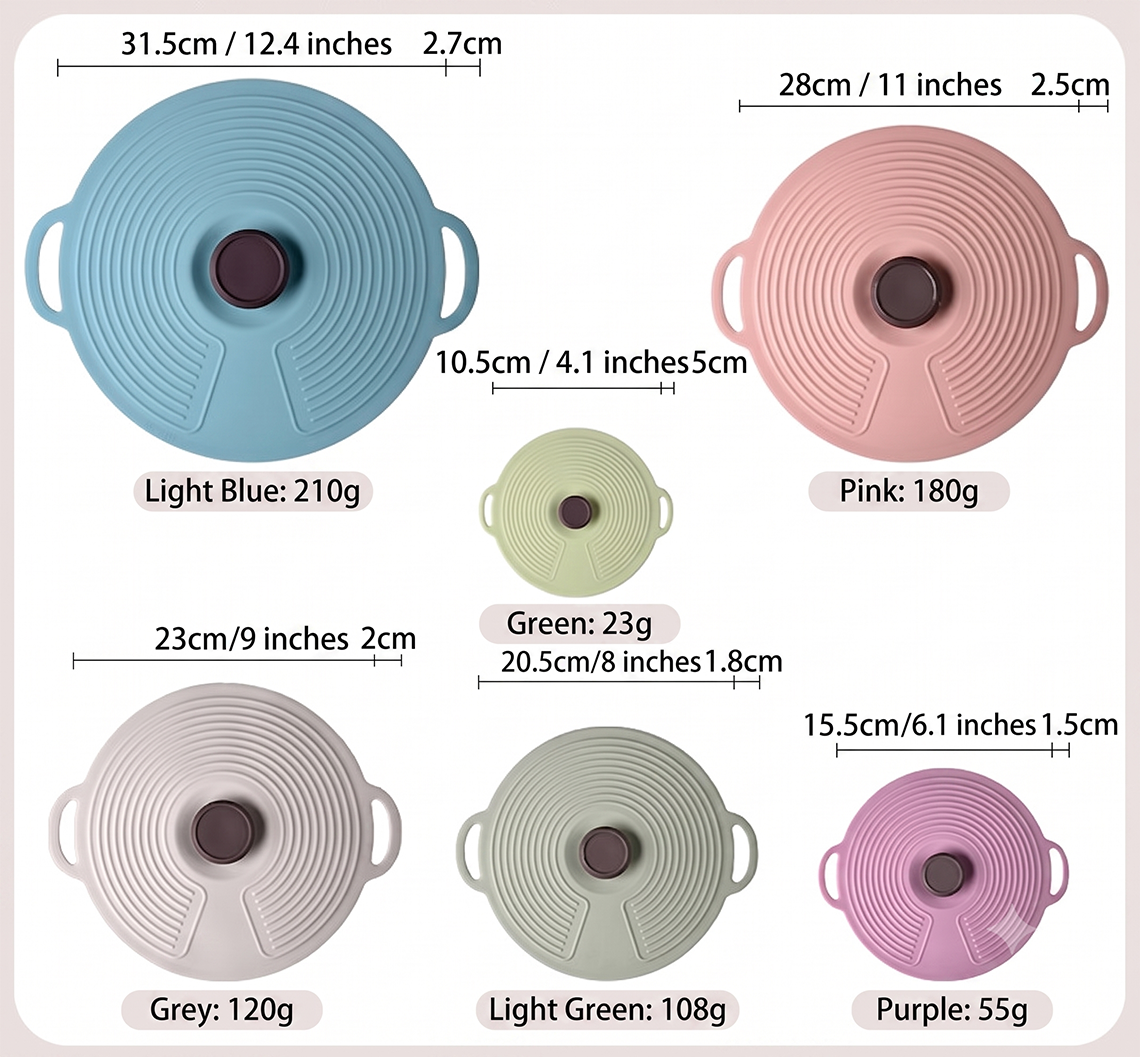 Kitchen Pot Covers &ndash; Dustproof, Washable & Universal Fit