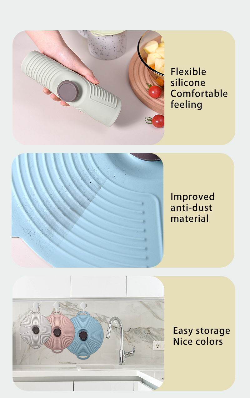 Platinum Liquid Silicone Pot Lids &ndash; Reusable, Airtight & Food-Grade