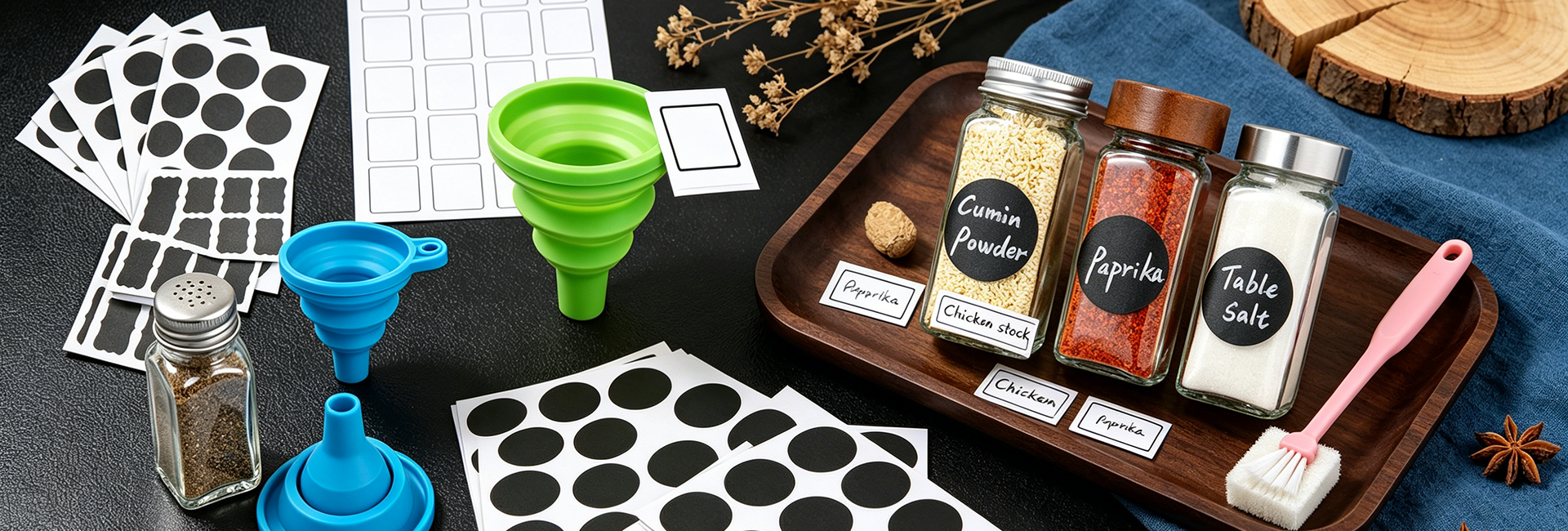 spice jars