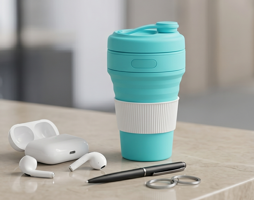 Wholesale Collapsible Silicone Coffee Cups