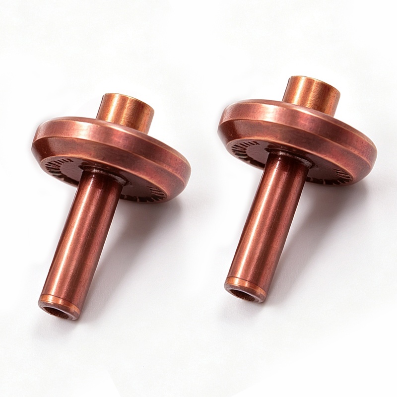 CNC Machined Purple Copper Components