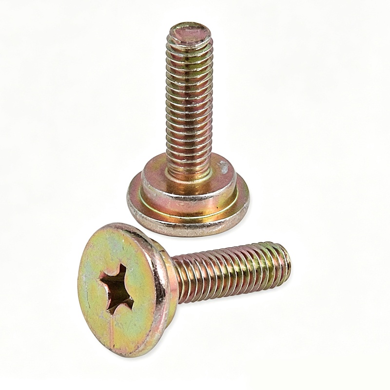 Stainless Steel Round Head Cross Step Screws