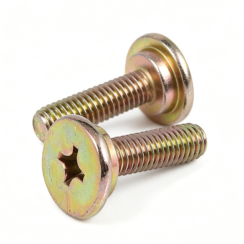 Stainless Steel Round Head Cross Step Screws