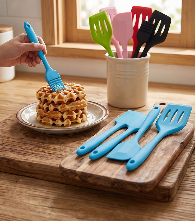 Premium 5-Piece Silicone Kitchen Utensil Set 
