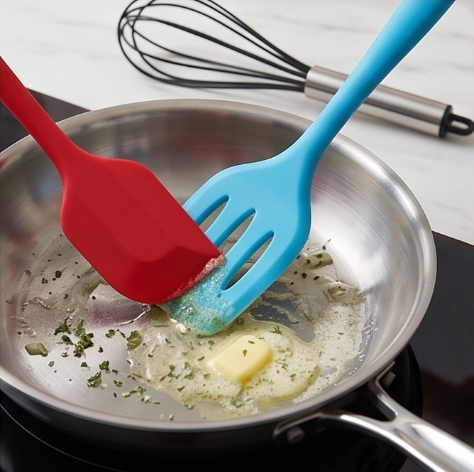 Premium 5-Piece Silicone Kitchen Utensil Set 