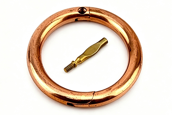 NL911 Brass Bull Rings &mdash; Reliable Nose Rings for Cattle Management