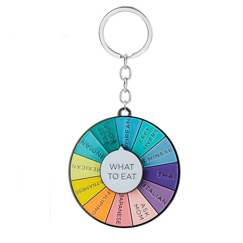 Decision Spinner Keychain