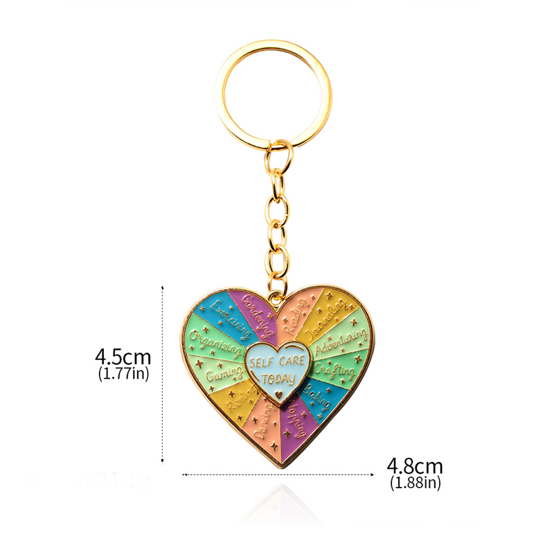 Decision Spinner Keychain