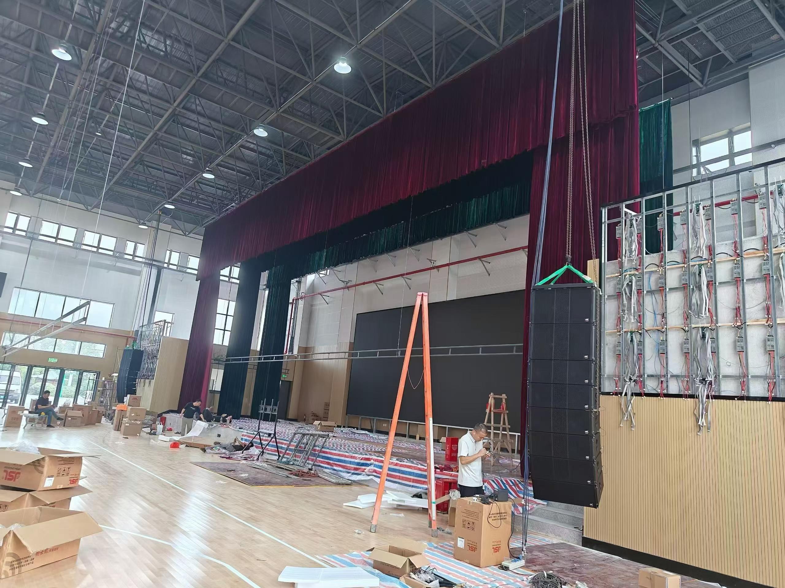 JSL Elevates Multi-Function Gymnasium with Integrated Audio & Lighting System at a Hunan School